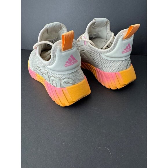 NEW Adidas Kaptir 3.0 Sneakers Shoes Alumina / Bliss Pink / Hazy Orange US 4 - Picture 5 of 7